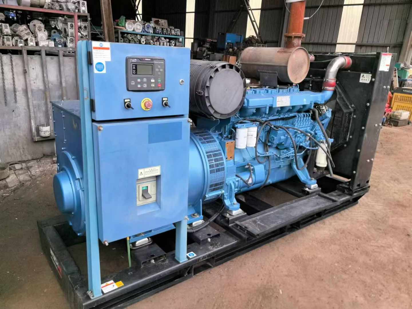吉利500kW 柴油发电机组可带动设备功率的计算公式是什么？