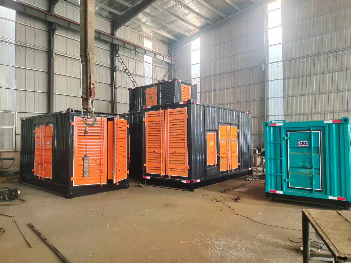 吉利500kw柴油发电机组可以带动多少功率设备？